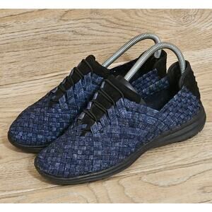 Bernie MeV Womens Flats Athletic Comfort Shoes Woven Design Size EUR 38 US 7.5